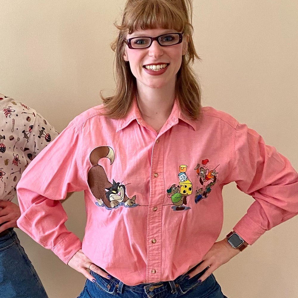 Vintage Cinderella Button Up